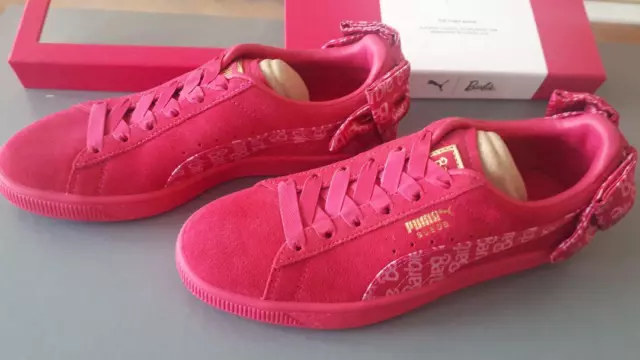 PUMA×Barbie 50th Anniversary Collaboration Sneakers US7 EU38 w/Barbie Doll 2