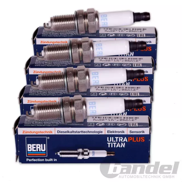 4 BERU ZÜNDKERZE ULTRA PLUS TITAN UPT14P für MERCEDES C+E-KLASSE W203 W211 R171