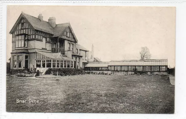 BRIAR DENE, WHITLEY BAY: Northumberland postcard (C83458)