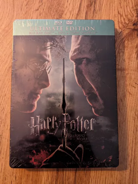Blu-Ray Disc + Dvd Ultimate Edition Harry Potter Et Les Reliques De La Mort 2