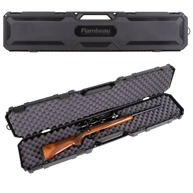 GUN CASE OUTDOOR Hunting Rifle Shotgun Storage Box 50.5" Carrying