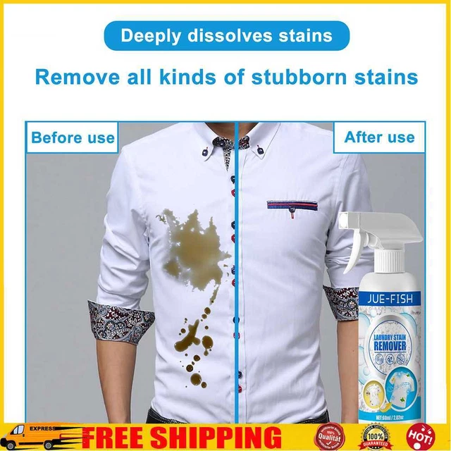 Limpiador de espuma de ropa 60 ml limpieza de manchas de aceite para alfombras cortina colchón zapatos