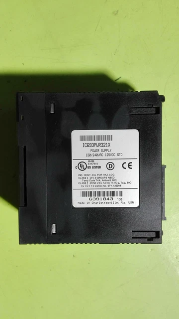 ONE Used GE Fanuc IC693PWR321X IC693PWR321 Power Supply