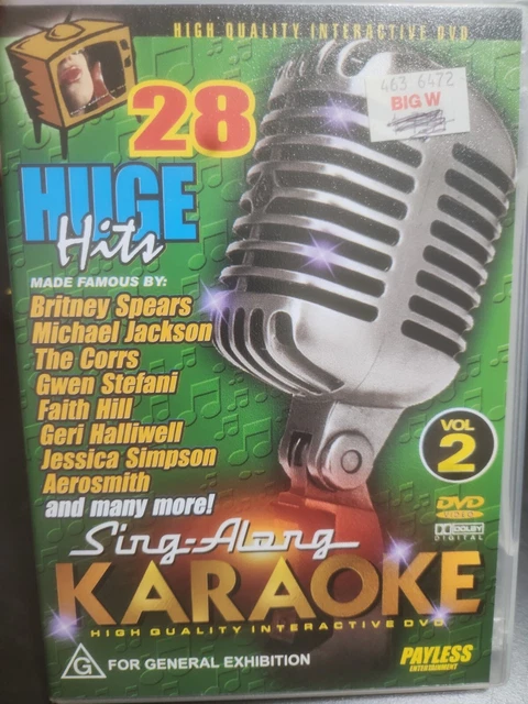 KARAOKE - SING Along Karaoke : Vol 2 (DVD, 0) $5.52 - PicClick AU
