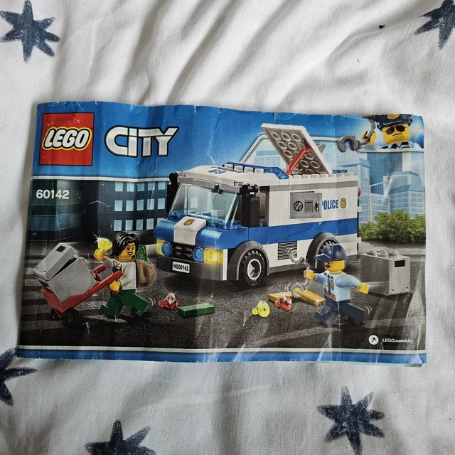 Lego police van instructions 60142 top