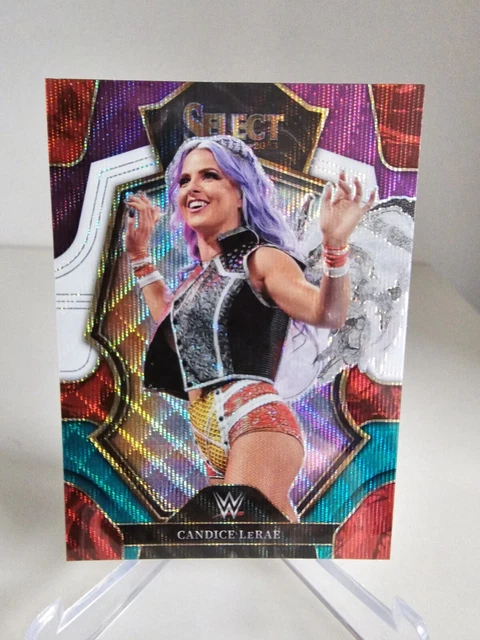 CANDICE LERAE Raw Tri-Color Prizm Premier Level 2023 Panini WWE Select