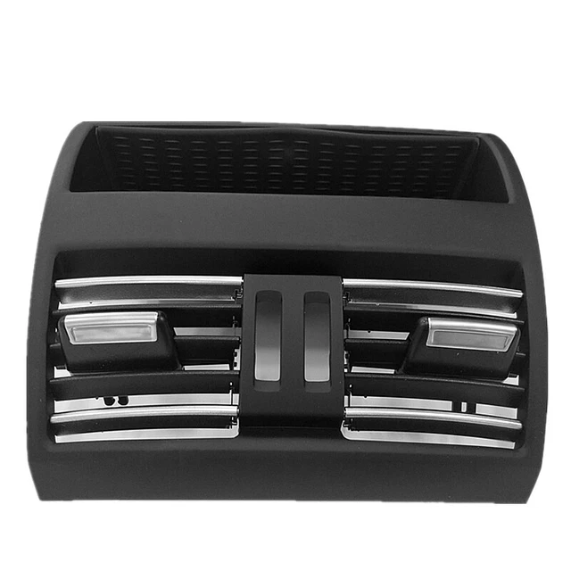 Couvercle Prise D'Air Capot Voiture - Cadre Ventilation Noir Brillant ABS 40x28 Cm, Universel Tuning Esthétique