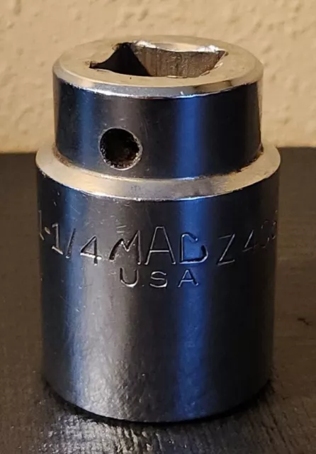 Mac Tools Shallow 1-1/2 in. SAE Chrome 3/4" Drive 12 Point Socket # Z482 USA