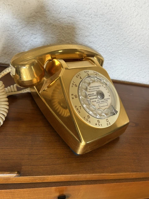 Téléphone Vintage KAPSCH & SÖHNE AG WIEN W48, Déco Autriche 1948, Fonctionnel