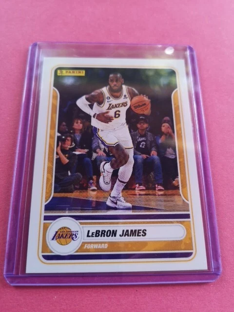 Cornice Con Foto Di LeBron James Ai Lakers - Ristampa Autografata Con Supporto Nero, 55x30cm