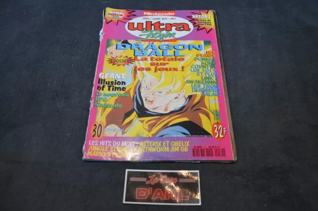 Magazine Jeux Vidéos - Ultra Player n°30 - Illusion of time, DBZ, DK Country