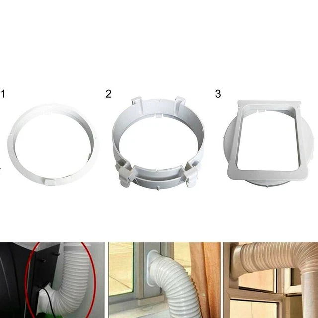Interface portative conduit d'échappement pour connecteur tube tuyau climatiseur