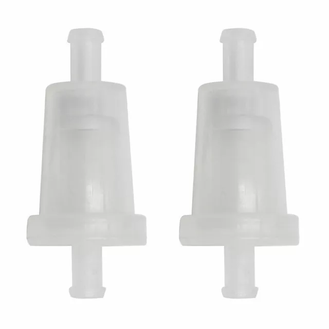 2Pcs Petrol Gas Fuel Gasoline Filter 9mm for Moped Scooter Petrol Pipe Dirt Bike