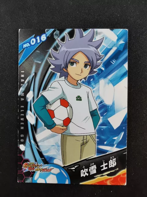 Fubuki Shirou Shawn Froste no.16 2011 Carte Inazuma Eleven Go Japanese card TOMY