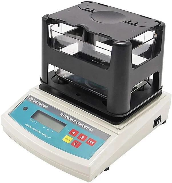 Digital Solid Density Tester For Polymer Rubber Plastic Rapid With Range 600g