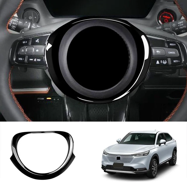 Per Vezel HR-V HRV 2021 2022 Interni Auto Volante Anello del Pannello di Co S7W5