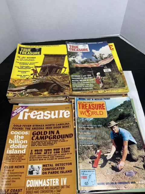 Vtg True Treasure Magazine, Lot Of 23 + Others *Read Description* Books