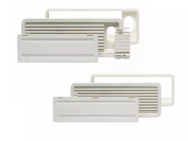 Dometic Kühlschrank Lüftungsset weiß LS100 & LS200 (mit Winterabdeckung) Wohnwagen/Wohnmobil