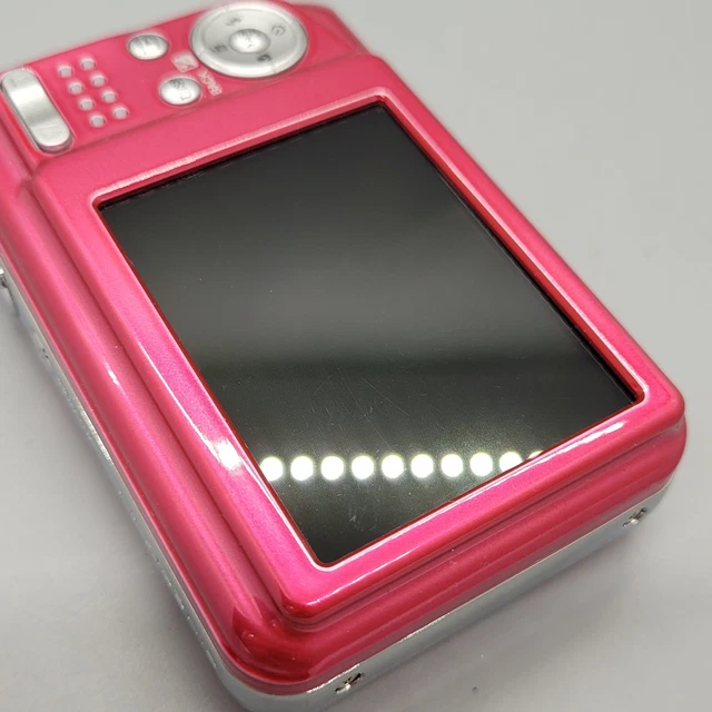 Fujifilm Finepix AV200 14,0 megapixel fotocamera digitale compatta rosa testata 17