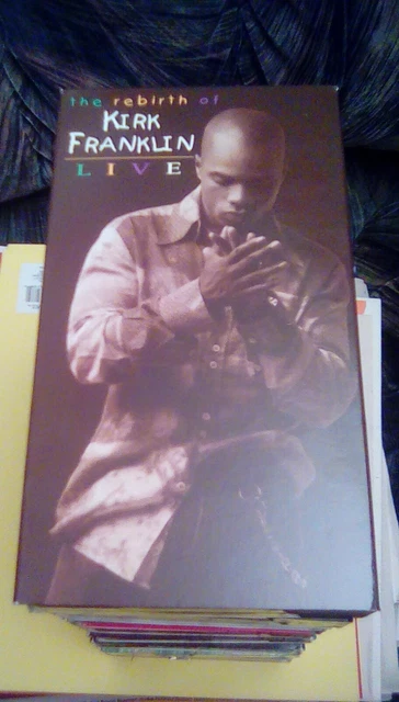 THE REBIRTH OF Kirk Franklin Live 2002 VHS religious music "Always" "He