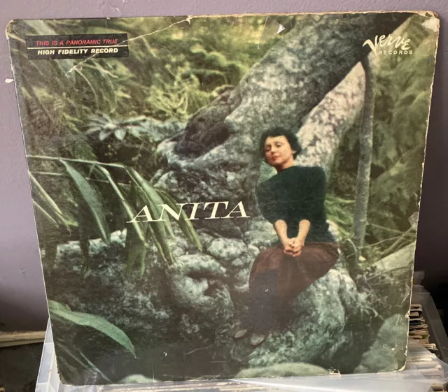 Anita O’day mgv 2000 first pressing rare Verve cool Jazz jetset orange label