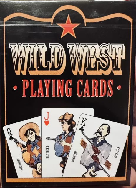 Wild West Playing Cards New! Amazing Quality By USPCC
