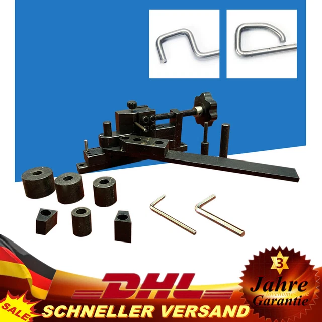Biegemaschine Für Draht & Winkel – Manuelle Metall-Biegevorrichtung, Stabil Aus Eisen