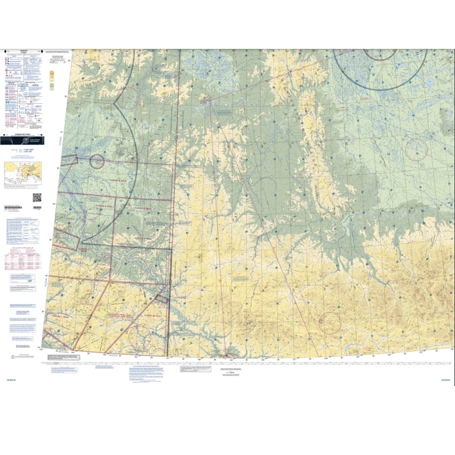 FAA CHART VFR Sectional Chart Dawson Always Current Select Cycle