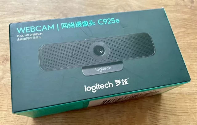 Logitech C925E USB Business Webcam - Black