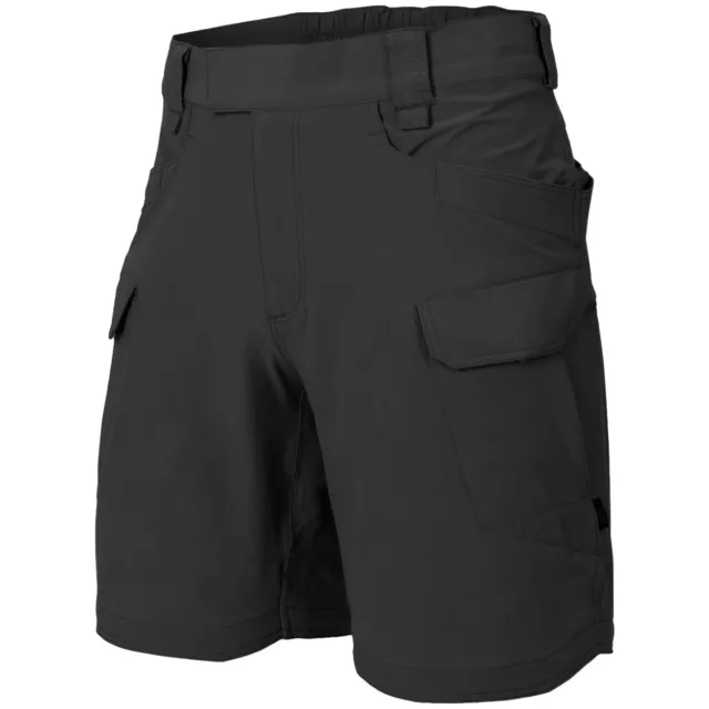 Helikon-Tex Outdoor Tactical Pantaloncini 8.5" VersaStretch Lite Uomo Nylon Nero