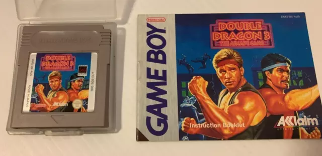 Double Dragon 3 the Arcade Game for Nintendo Gameboy 