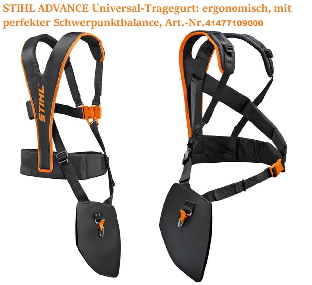 DOPPELSCHULTERGURT TRAGEGURT FÜR STIHL Motorsense Rasentrimmer Freischneider Neu 175763114566