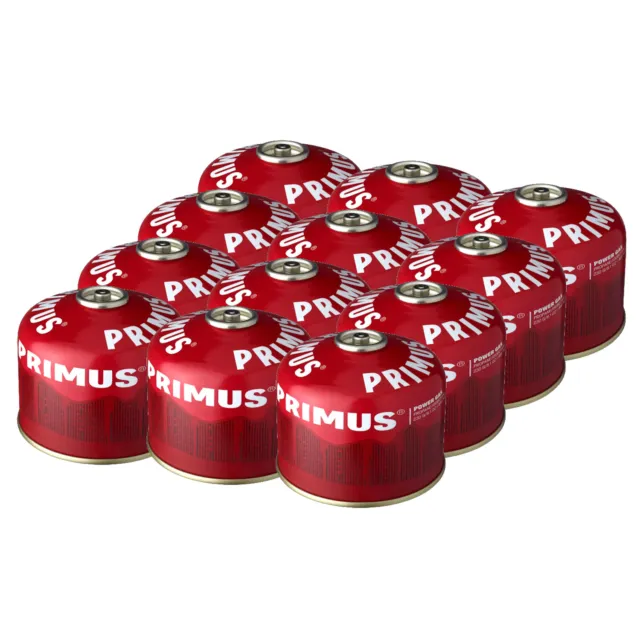 Primus Power Gas Cylinder Cartridges - Pack of 12 - 230g or 450g 2