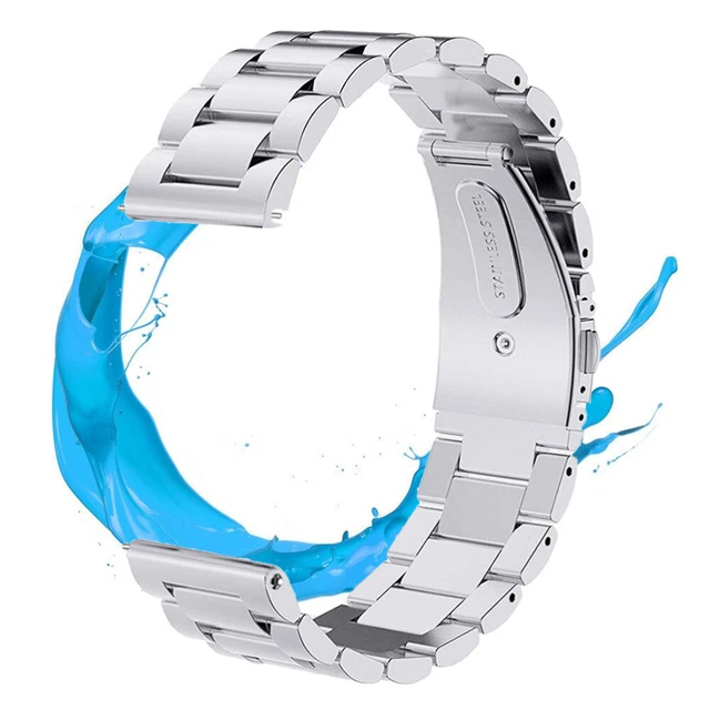 Cinturino per orologio intelligente con cinturino in metallo da 1 pz 22 mm di