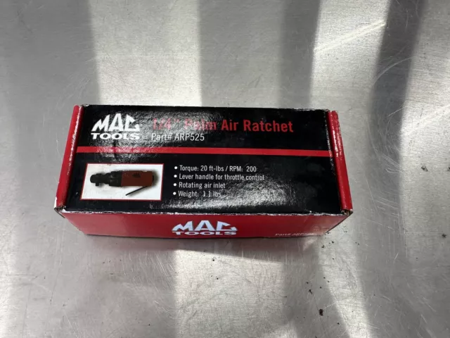 MAC Tools 1/4" Palm Ratchet air ratchet ARP525 w/ box