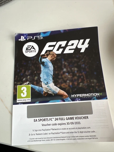 EA Sports FC24 PS5 New Full Game