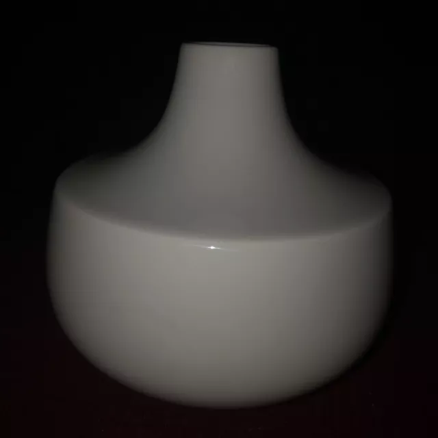 H&G Selb Bavaria Germany Heinrich Modern White Vase