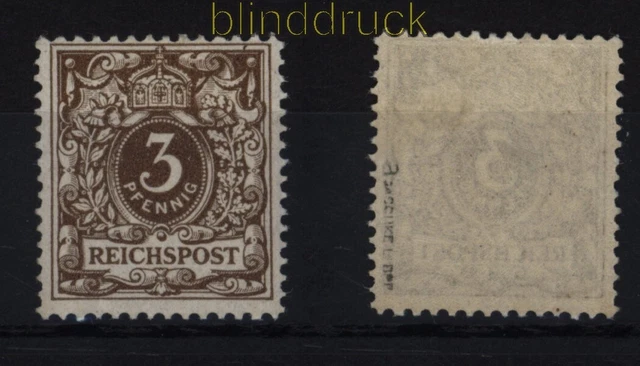 dt. Reich Mi #  45 a ungebraucht geprüft Jäschke-L. BPP (50679)