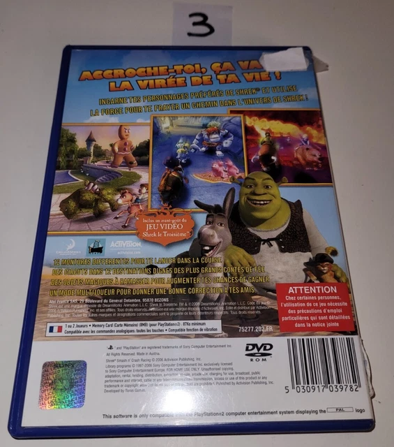 Jeu PS2 Madagascar Dreamworks - Complet Mais Boîtier Cassé, Bon état Pour PlayStation 2