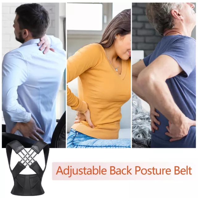 Back Posture Belt Office Home Gym Back Straightener Posture Corrector DHL DE 3