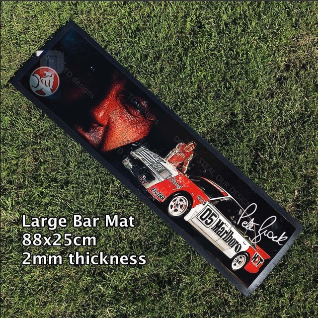 PETER BROCK VK SS group a legend Bar Mat Runner EUR 28,33 - PicClick FR