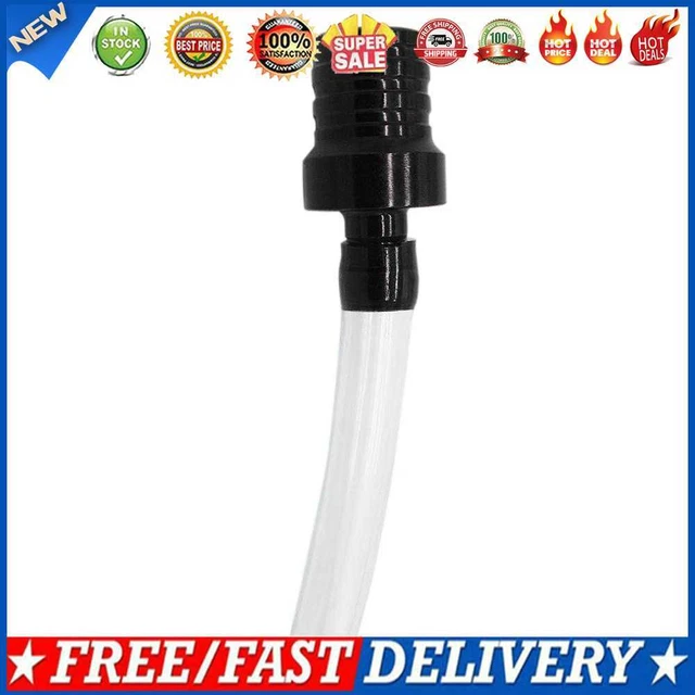 Motorcycle Gas Fuel Cap Valve Vent Breather Hose for ATV Dirt Bike(Black)