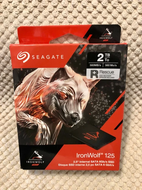 Nas Za2000nm1a002 Hard Drive Seagate Ironwolf 125 2tb