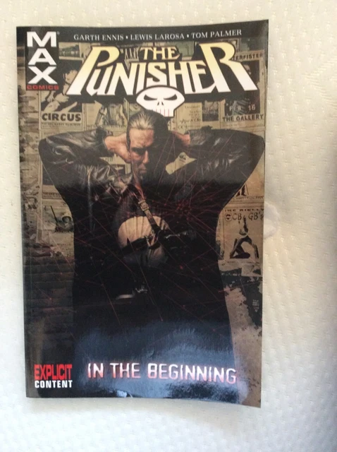 Punisher Max Vol.1: In The Beginning TPB VF/NM (Marvel 2005) Graphic Novel Ennis