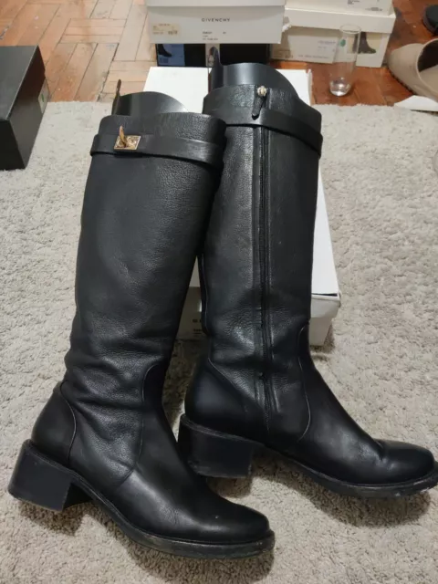 Givenchy Leather Boots Size 11