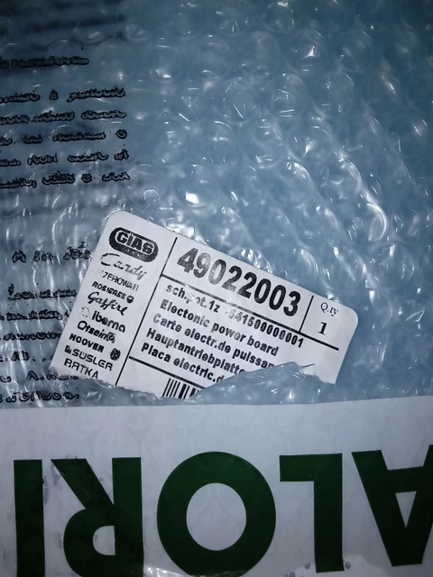 Platine Module Neuf Pour Table De Cuisson Rosieres/Candy Ref 49022003