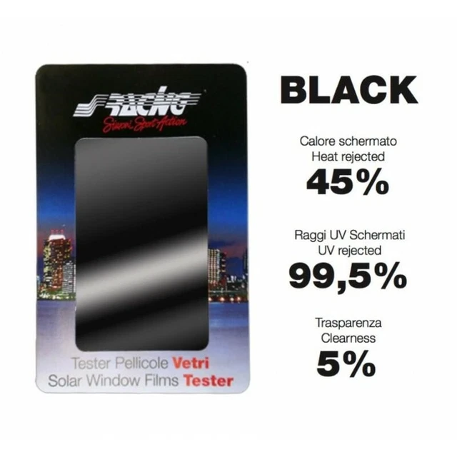 Kits de Film Noir pour Verre Voiture 76x300cm - Simoni Racing