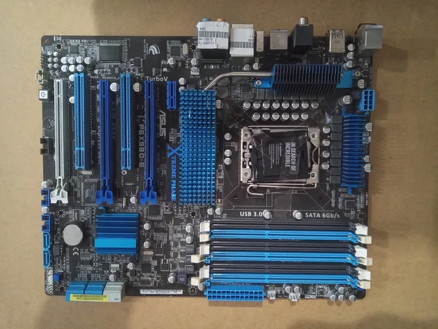 Placa Base Asus P6X58D-E Motherboard Damaged Lga 1366 + Shield