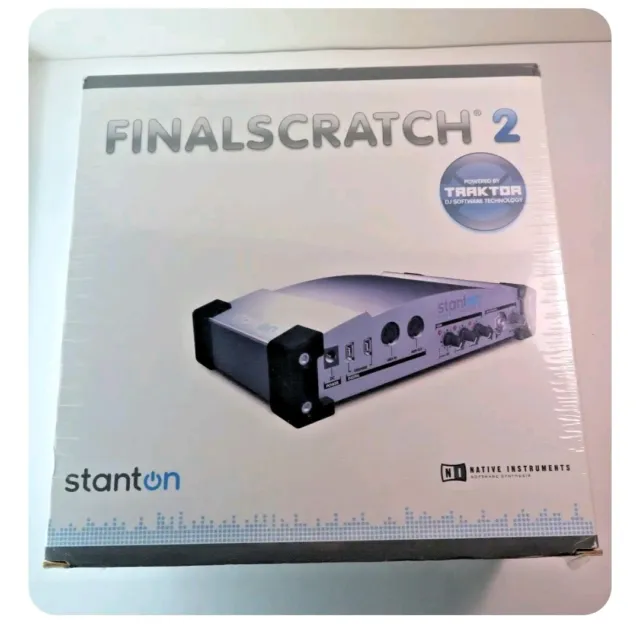 Stanton Finalscratch 2 - Audio Interface | Timecode Vinyl | DVS | Traktor DJ