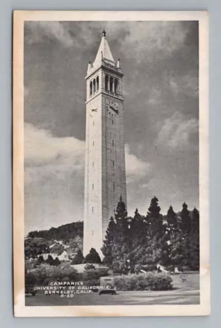 Sather Campanile University of California Berkeley Bell Tower Vintage Postcard